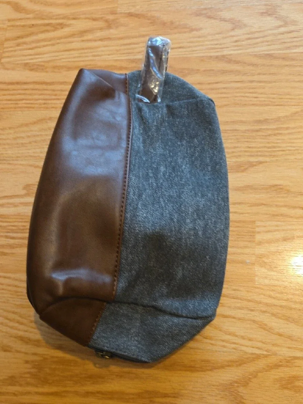 Canvas Weekender Gray Travel Duffle Bag